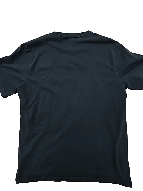 Converse Men's Black T-Shirt – Size L, Short Sleeve, Crew Neck