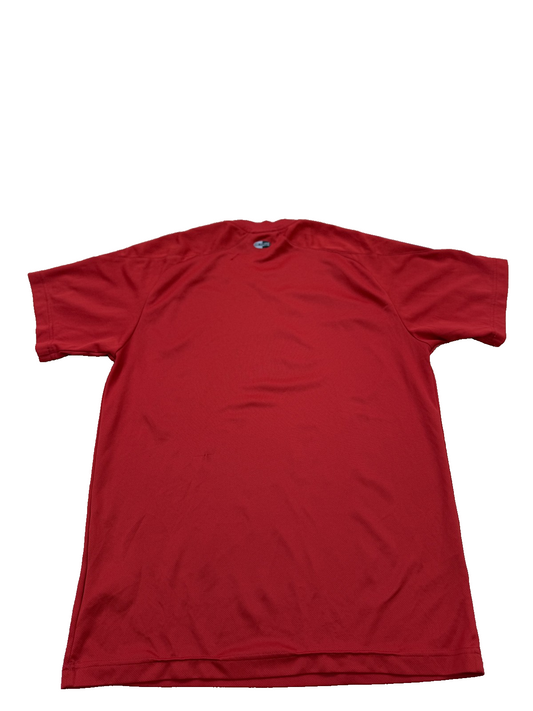 Adidas Men's Red T-Shirt – Size S