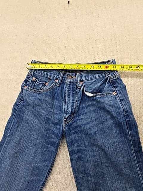 Levi Men's Medium Wash 506 Straight Jeans 29x32 Stretch