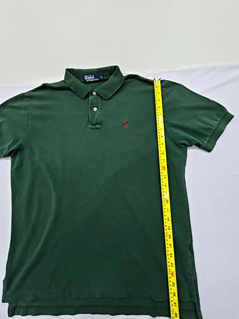 Polo Ralph Lauren Men's Green Classic Fit Polo Shirt Size L