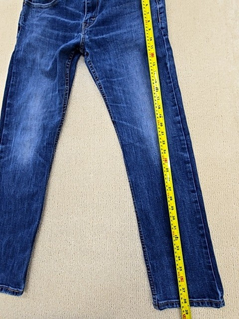 Levi's Men's 502 Regular Taper Medium Blue Jeans Size Regular Stretch