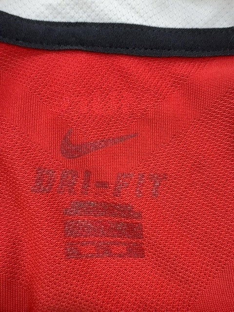 Nike Men's Red Manchester United Jersey XL Short Sleeve Polyester