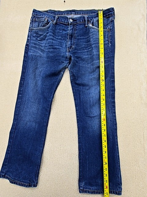Levi's Men's Medium Blue Slim Bootcut 527 Jeans 38x32 Vintage