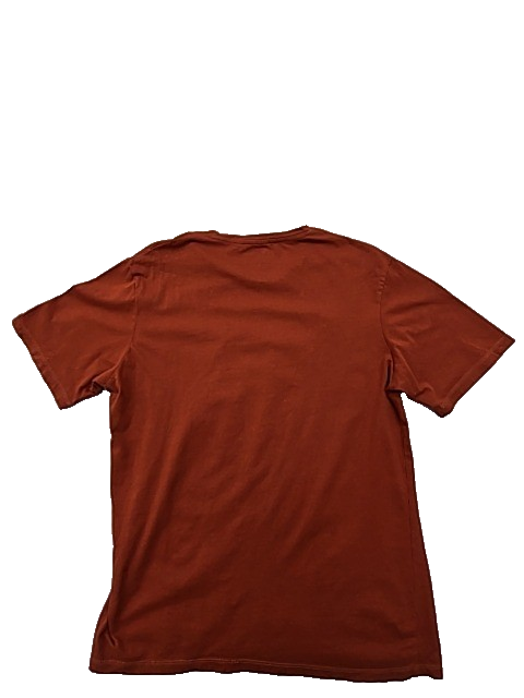 Jack & Jones Men's Rust Printed T-Shirt L Short Sleeve Cotton