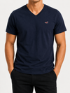 Hollister Men Navy T-Shirt size XL product image 1
