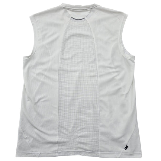 Adidas Men's White Tank Top – Size 2XL