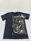 Rock Mongz Unisex Black T-Shirt – Size M, Crew Neck, Cotton