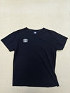 Umbro Men's Black T-Shirt – Size M, Logo, Short Sleeve