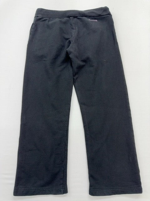 Reebok Boys Black Sweatpants Size 14 Elastic Waist Fleece Pull-On Regular