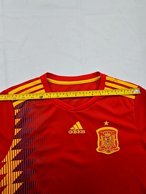 Adidas Spain National Team Red M Jersey Climacool Short Sleeve BQ4520