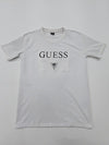 Guess Men White T-Shirt size XL product image 1