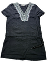Unverified Brand Women's Black Shorts – Size M, Short Sleeve, V-Neck