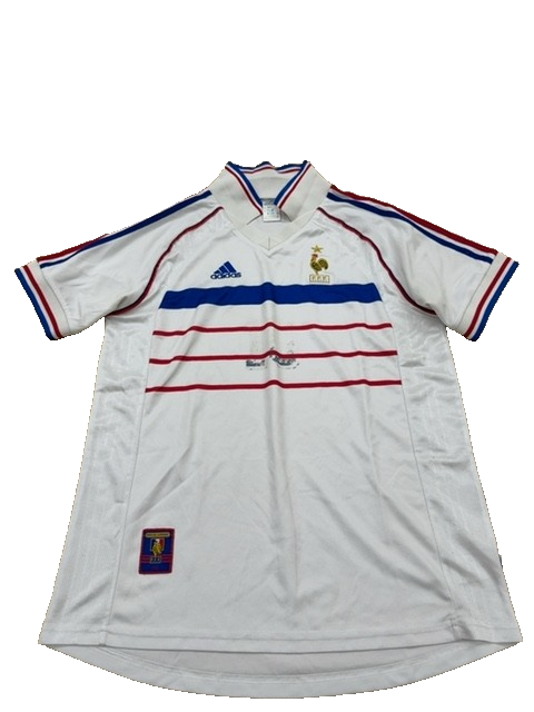 Vintage Adidas Men's White Jersey – Size XL, World Cup 1998 world