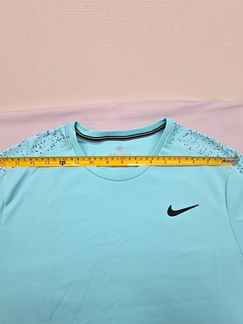 Nike Men's Teal Dri-FIT Short Sleeve T-Shirt Size L