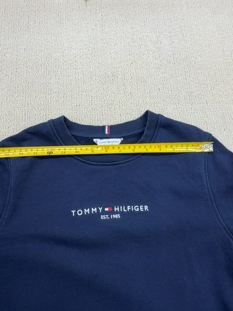 Tommy Hilfiger Men's Navy Crewneck Sweatshirt Size M