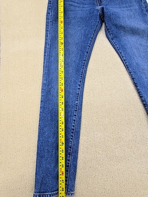 Levi's 512 Men's Blue Slim Taper Jeans Size 32 Stretch Medium Wash