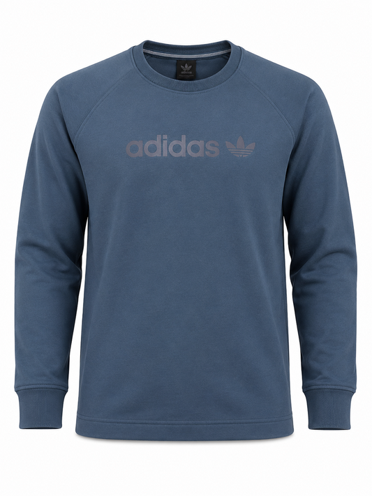 Adidas Boys Blue Sweatshirt size M product image 2