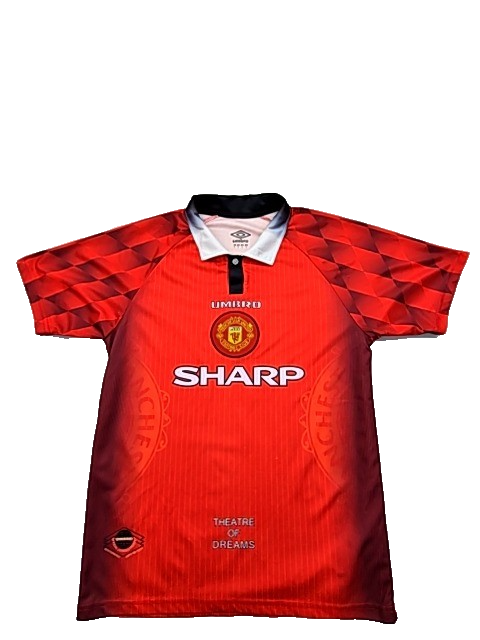 Umbro 1995 Vintage Red Diamond Football Shirt Men's L Polo