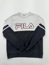 Fila Hoodie Black, White size S front view