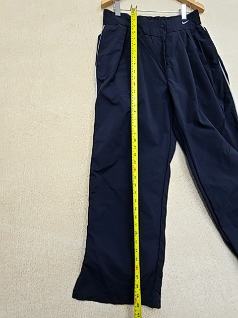 Nike Women's Black Pleated Track Pants Size L