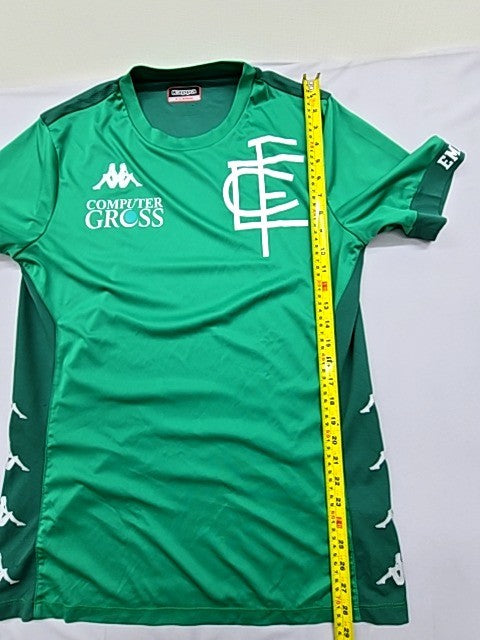 Kappa Unisex Green Short Sleeve Crewneck T-Shirt XL 100% Polyester