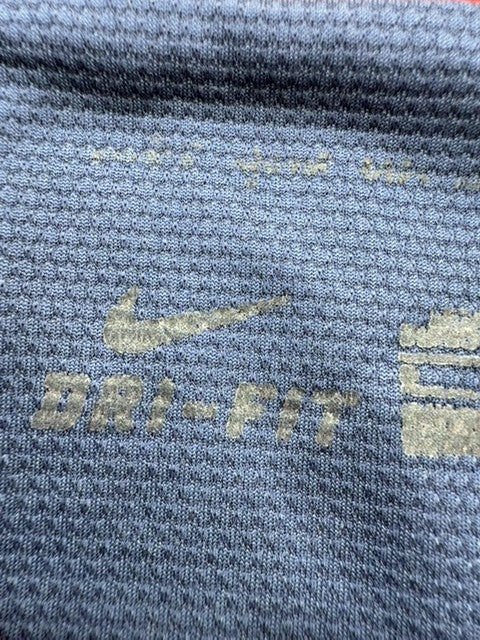 Nike Unisex Blue Dri-FIT Short Sleeve Jersey Crewneck S
