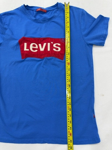 Levi's Red Tab Vintage Blue M Crewneck T-Shirt Relaxed Fit