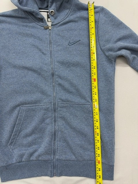 Nike Men's Blue Dri-FIT Pullover Hoodie Size L Cotton New