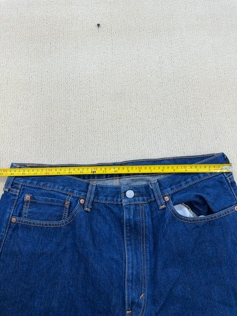 Levi's Men's Blue 505 Regular Fit Jeans 40x32