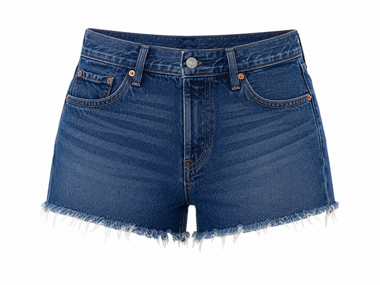 Levi's Women Blue Shorts size W38 product image 2