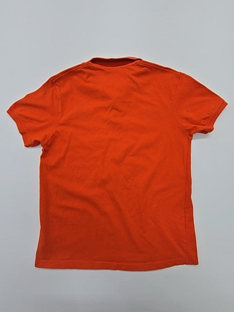 Polo Boys Orange Sailing Graphic Polo Shirt Size XL 11/12