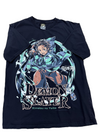 Unverified Brand Men's Black T-Shirt – Size L, Timber Tanjiro Anime Large