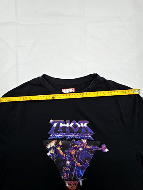 Marvel Thor Love & Thunder Black XXL Men's Graphic Tee Short Sleeve