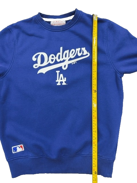 New Era LA Dodgers Sweatshirt Men's S Royal Blue Crew Neck MLB