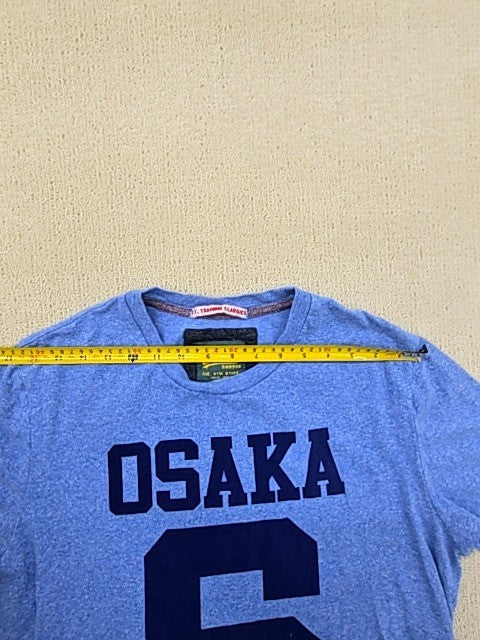 Superdry Vintage Blue Graphic Men's XL Short Sleeve T-Shirt