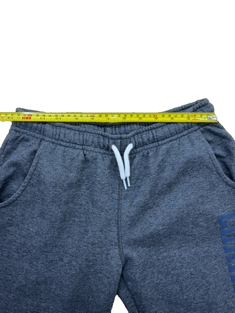 Champion Men's XL Grey Fleece Sweatpants Tapered Drawstring Logo
