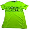 Reebok Men's Green T-Shirt – Size M, Workout Ready Tech In, Graphic
