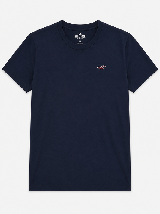 Hollister Men Navy T-Shirt size XL product image 2