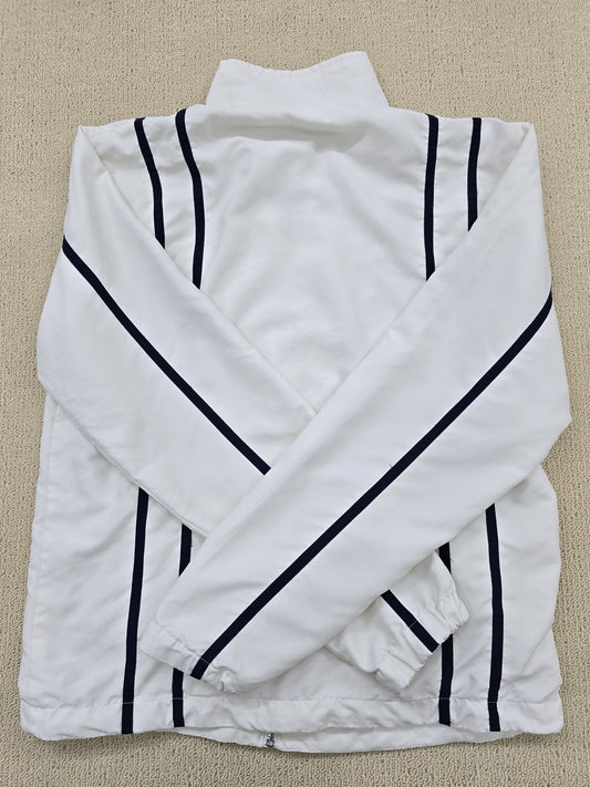 Fila Unisex White Jacket – Size S, Striped
