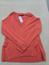 French Connection Coral V-Neck Wool Blend Sweater M
