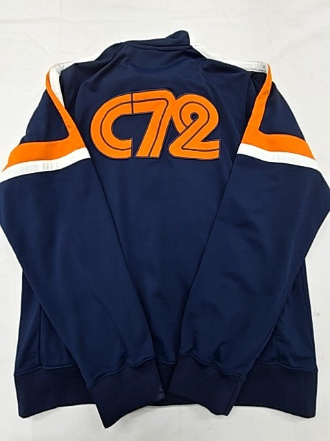Vintage Nike Men's Navy Jacket – Size L, Full Zip