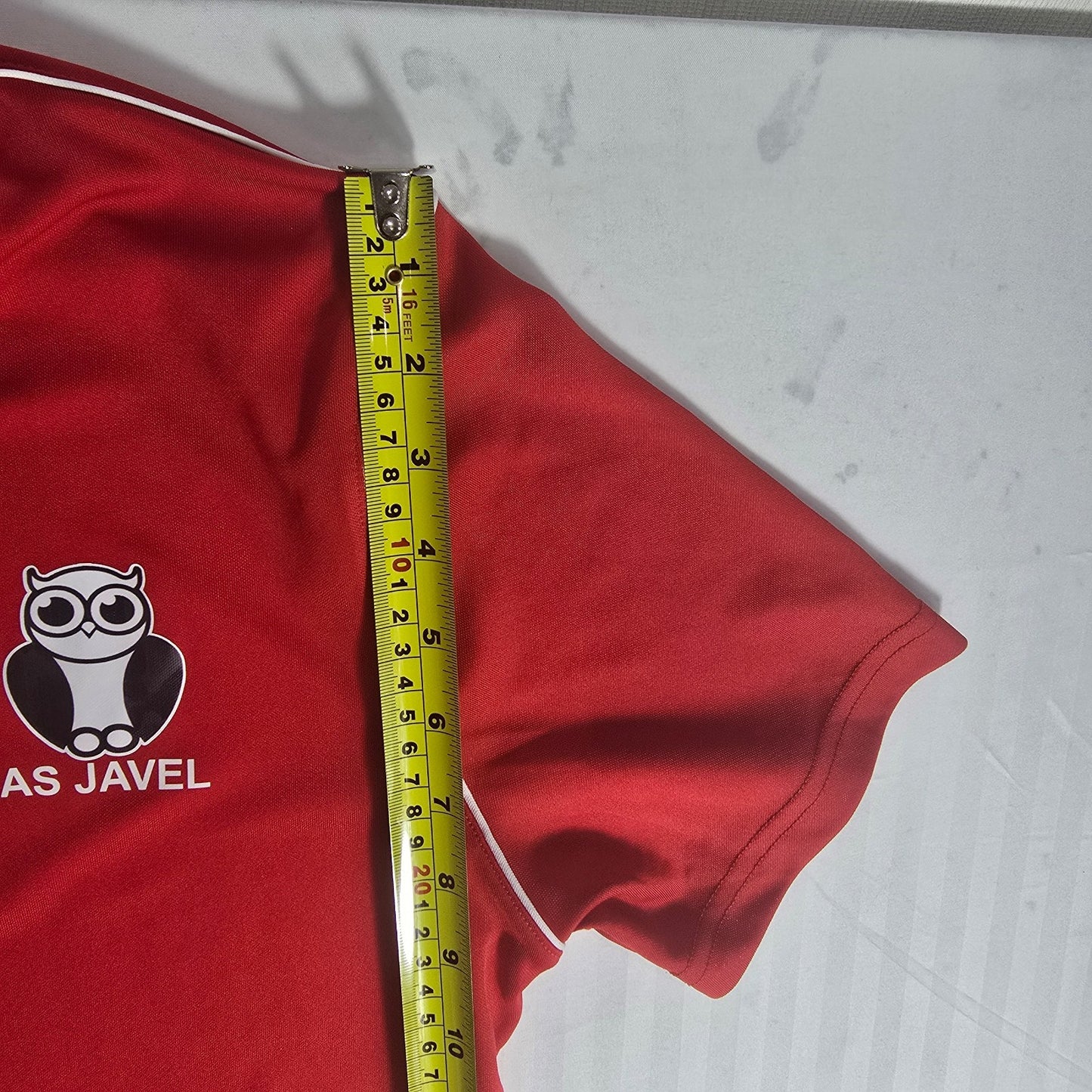 Nike Dri-FIT Men's Medium Red Football Jersey AS JAVEL Soccer Shirt