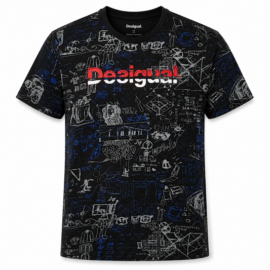 Desigual Boys Black T-Shirt size L product image 2