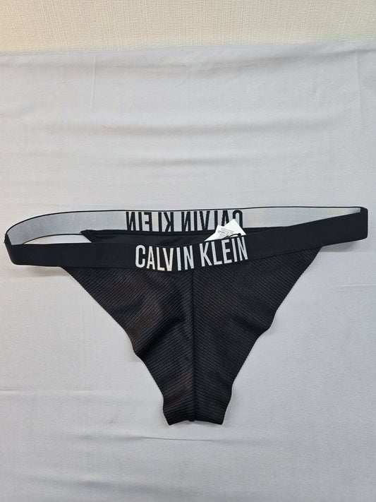 Calvin Klein Women's Black Swimwear – Size L