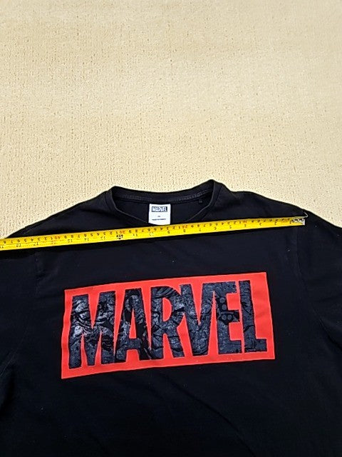 Primark Men's XL Black Avengers T-Shirt Cap Hulk Iron Thor XL