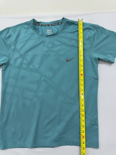 Nike Men's 2XL Teal Trail Dri-FIT T-Shirt Dri-FIT Sweat-Wicking