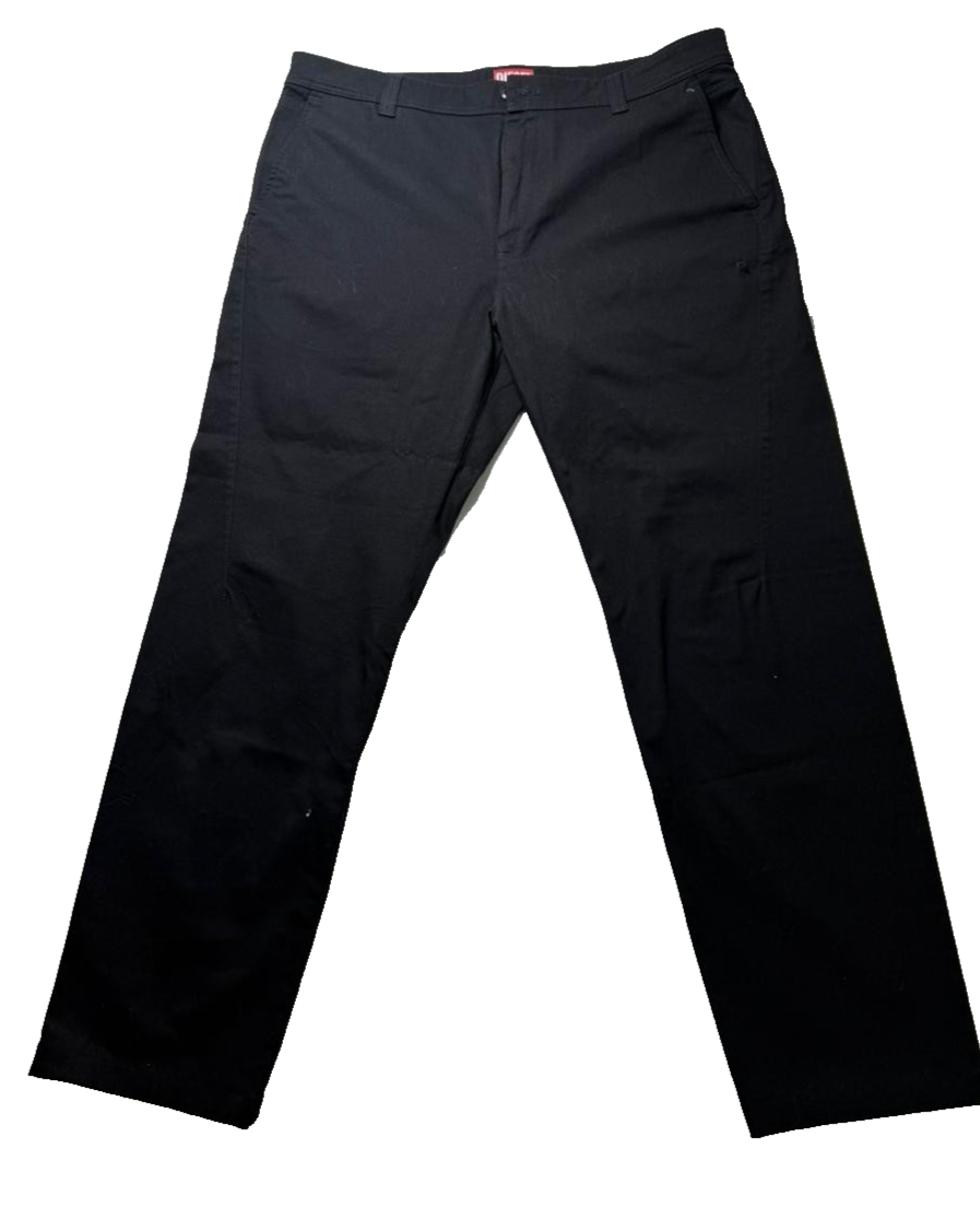 Diesel Black Cotton Blend Pants for Men - Modern Designer Casual Wear SIZE 54