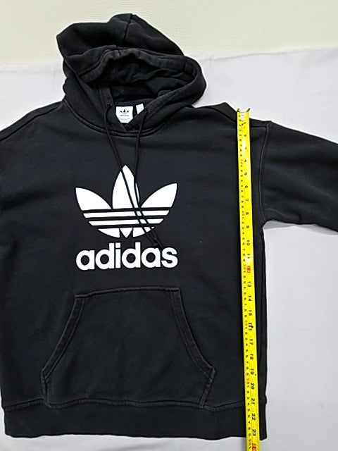 Adidas Trefoil Men's Black Pullover Hoodie S USA NWT