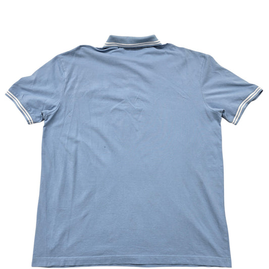 Kappa Boys Light Blue Cotton Polo Shirt XLarge Embroidered Logo