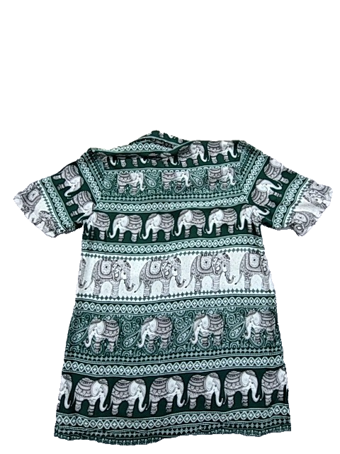 Nana Shop Unisex Green Shirt – Size XL, Short Sleeve